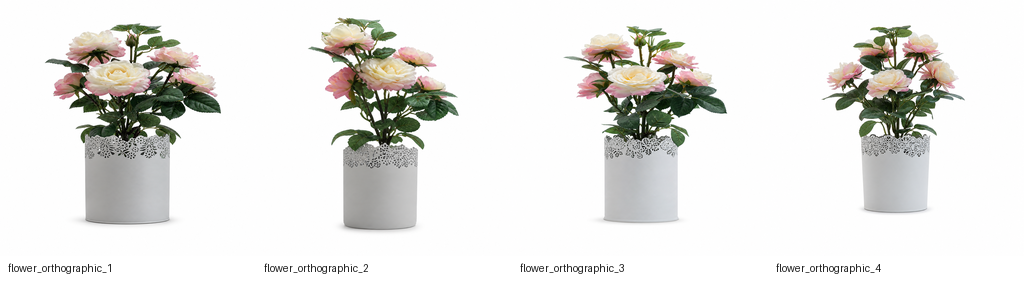 flower GPT 正交视图