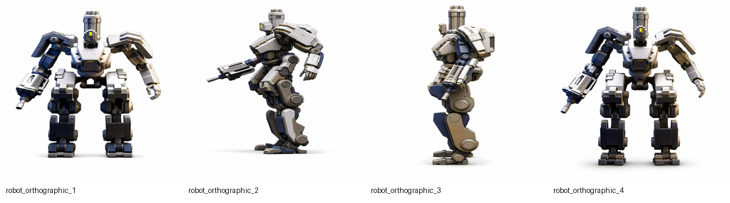 robot GPT 正交视图